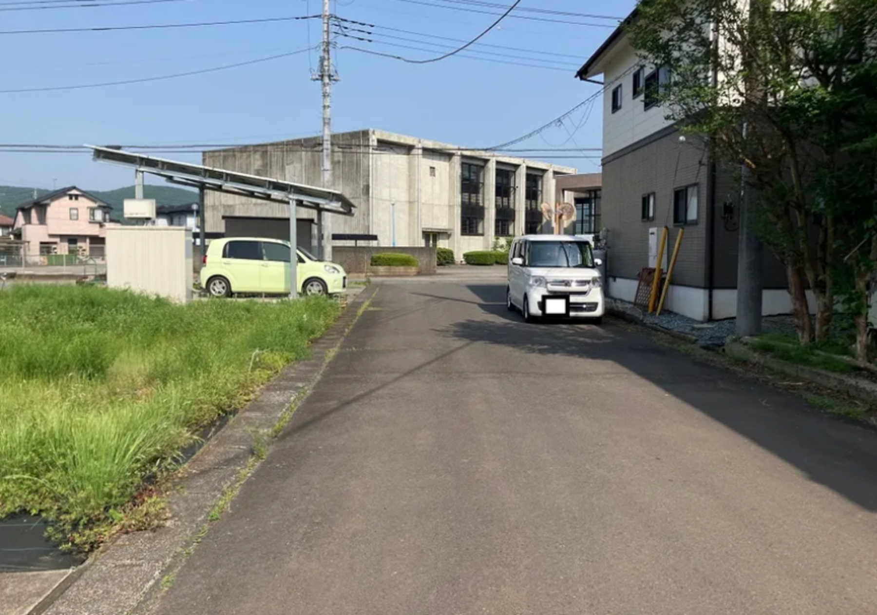 芳賀郡益子町大字前沢、土地の画像です