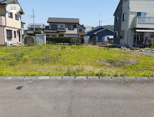 芳賀郡益子町大字前沢、土地の画像です