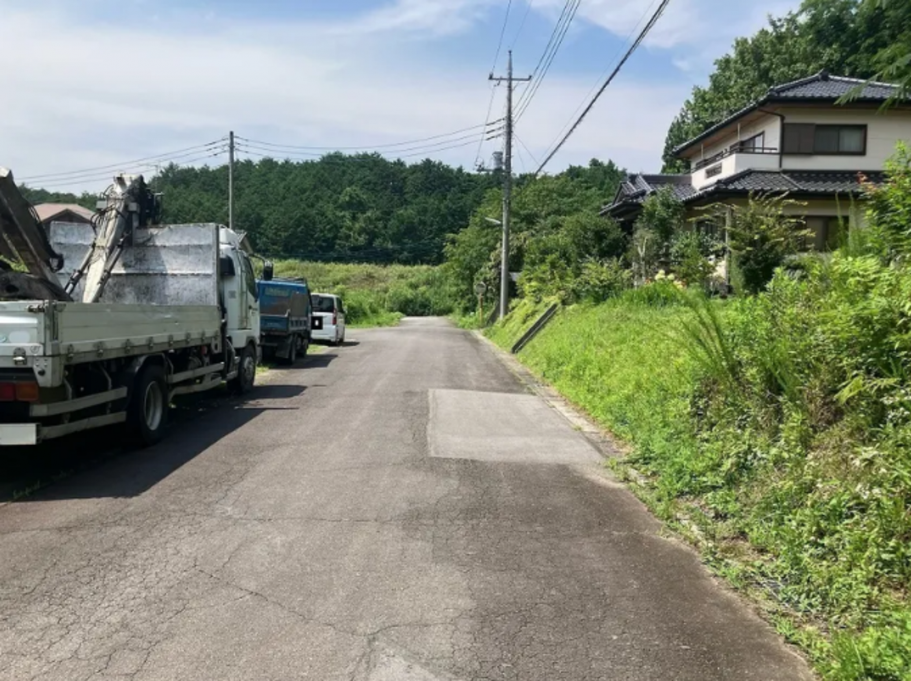 芳賀郡益子町大字益子、土地の画像です