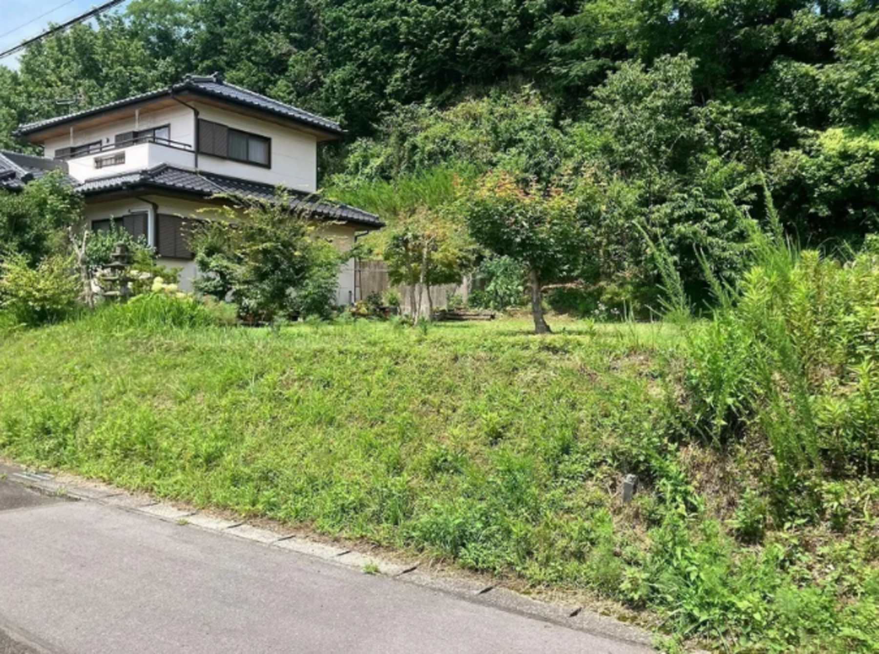 芳賀郡益子町大字益子、土地の画像です