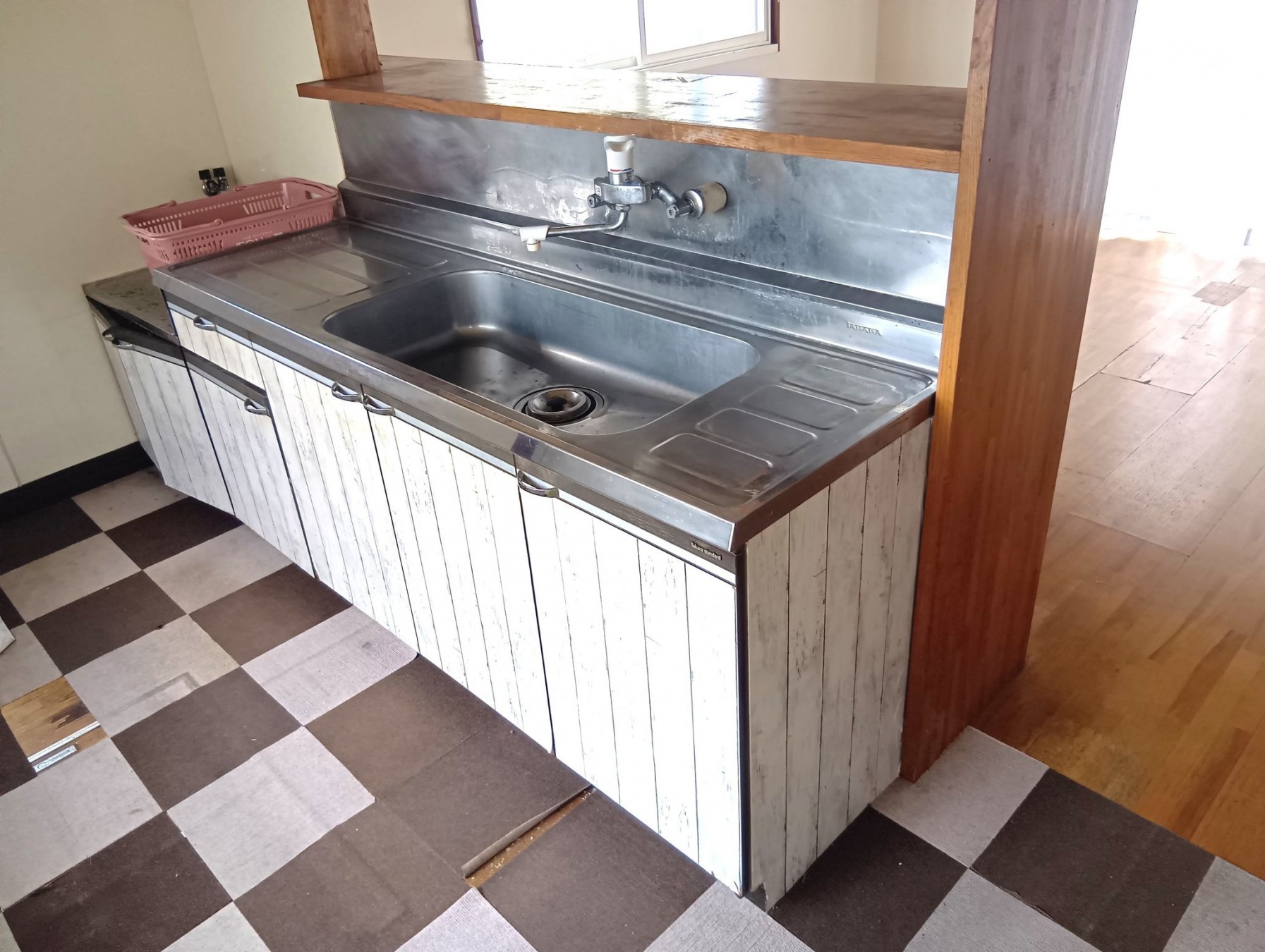 真岡市田町、中古一戸建てのキッチン画像です