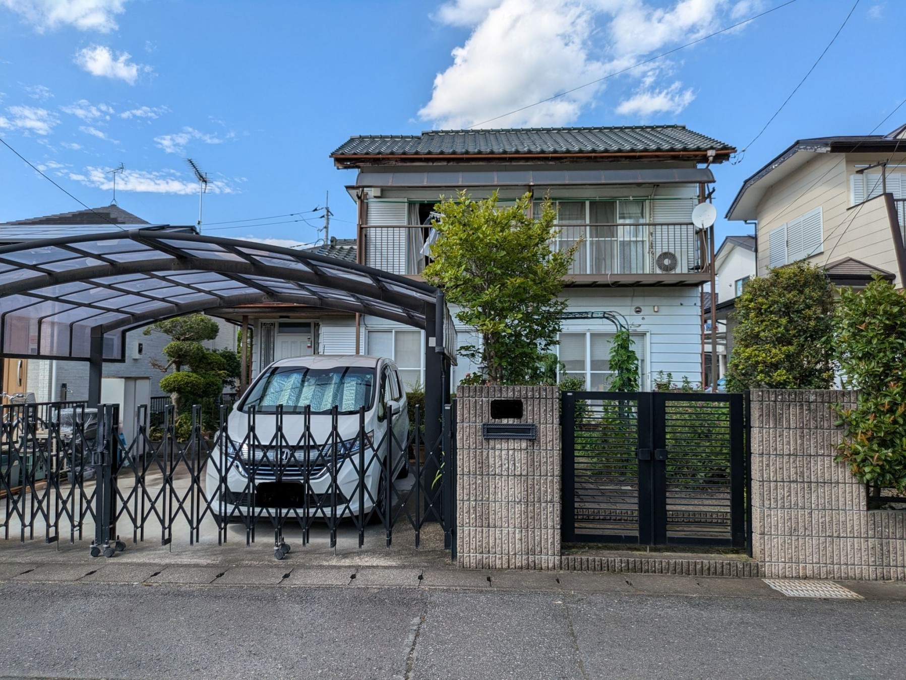 真岡市田町、中古一戸建ての外観画像です