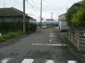 真岡市東光寺、土地の画像です