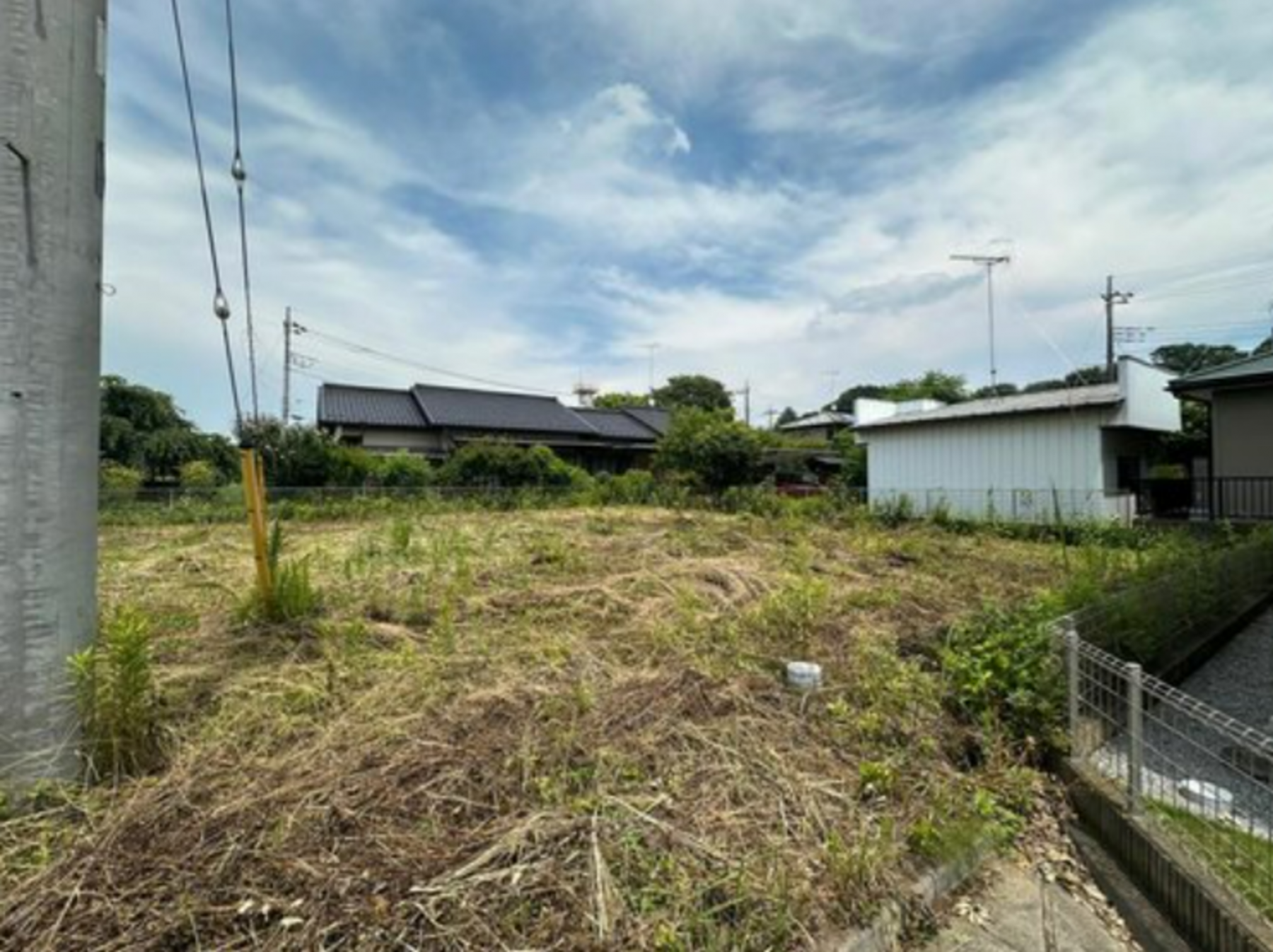 真岡市台町、土地の画像です