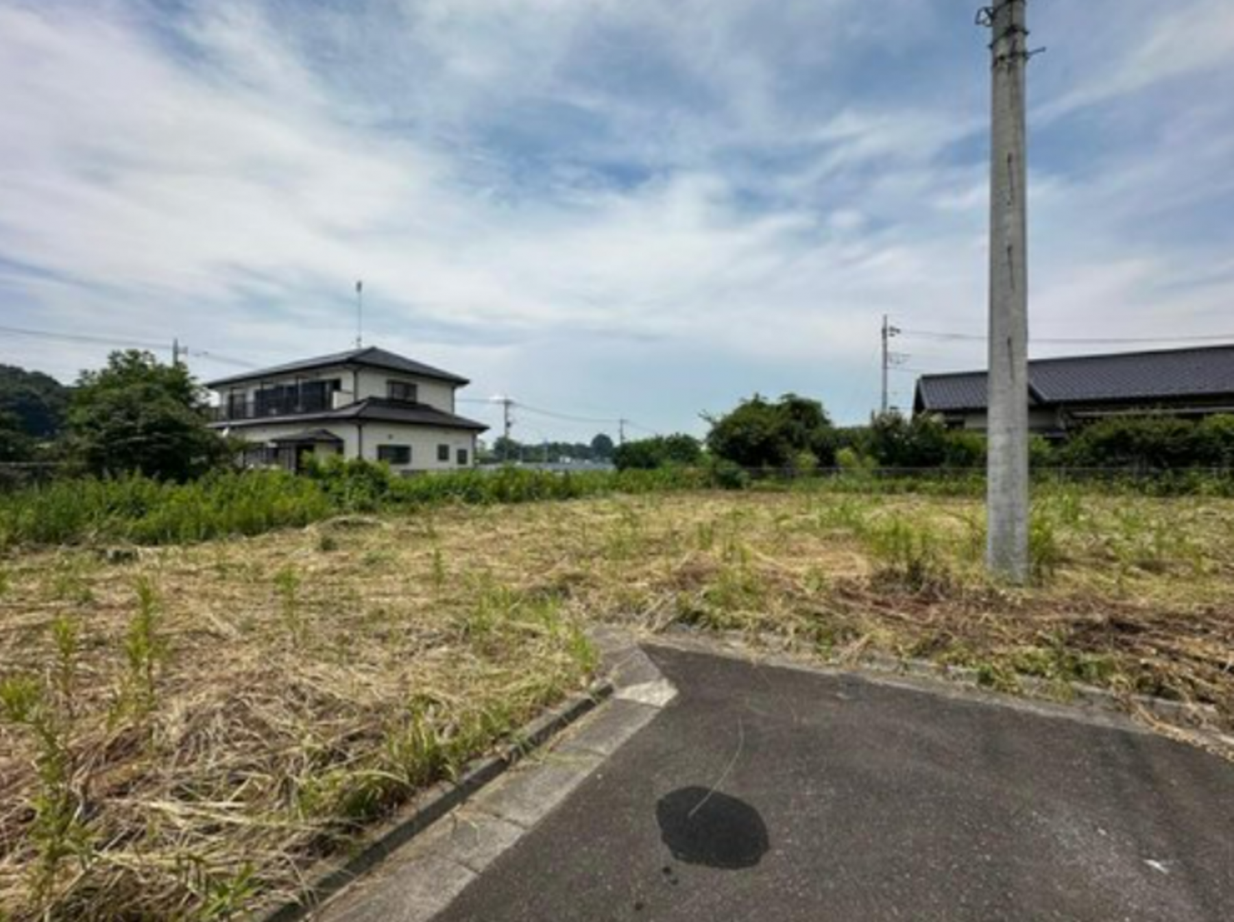 真岡市台町、土地の画像です