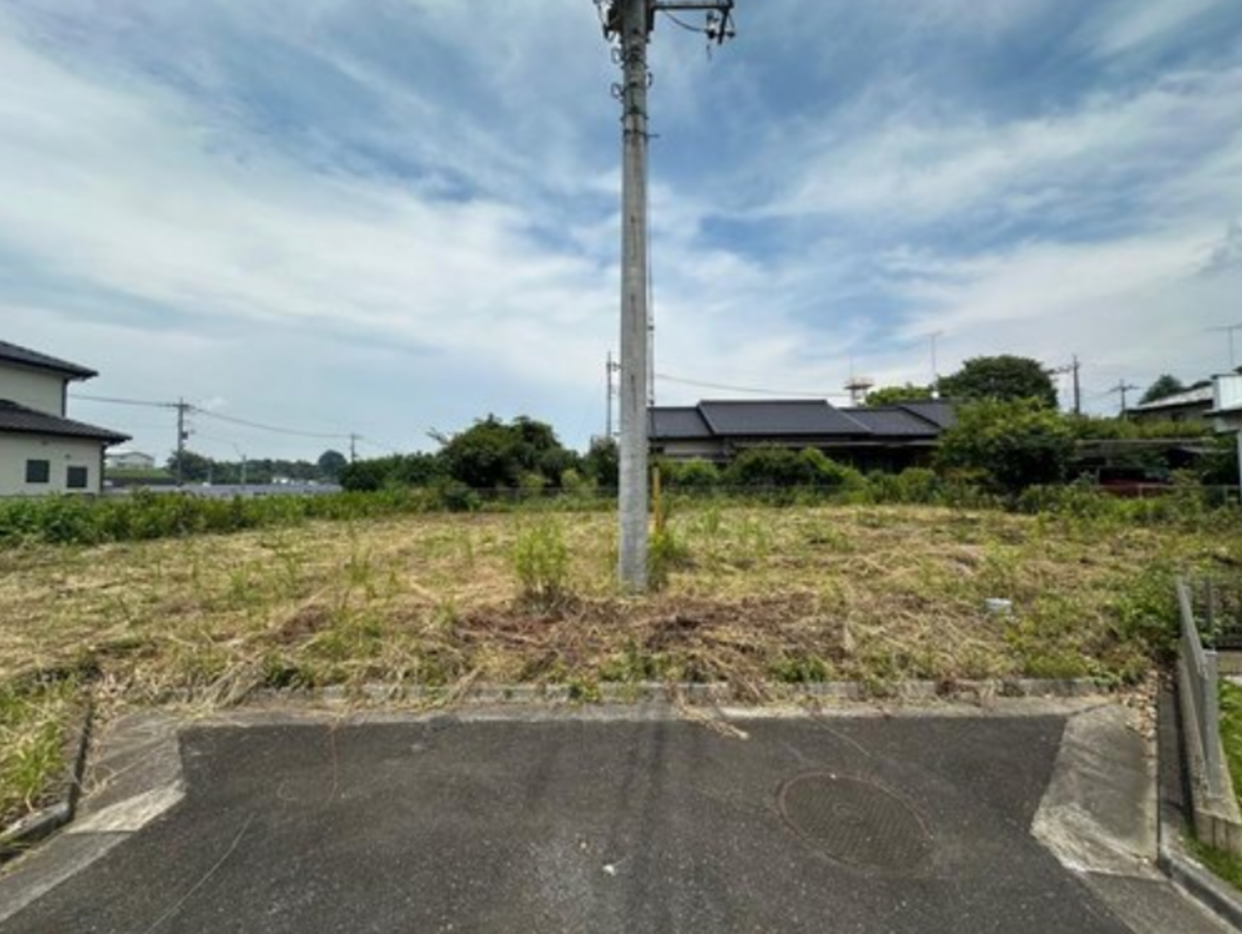 真岡市台町、土地の画像です