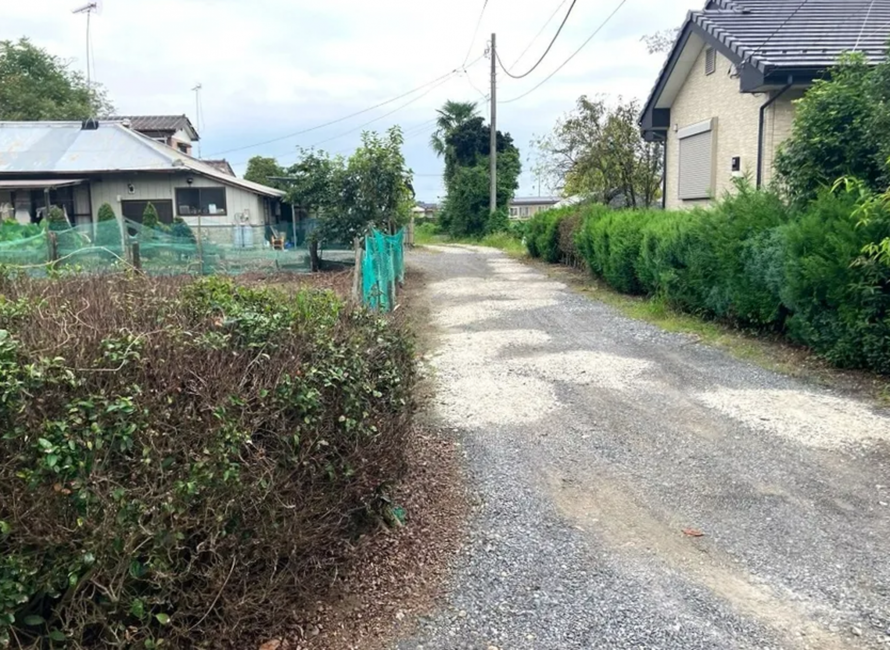 真岡市寺内、土地の画像です