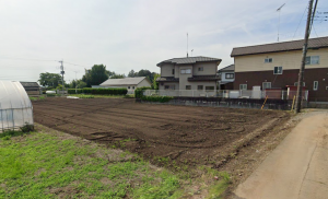 真岡市石島、土地の画像です