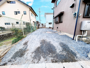 芳賀郡益子町大字塙、中古一戸建ての駐車場画像です