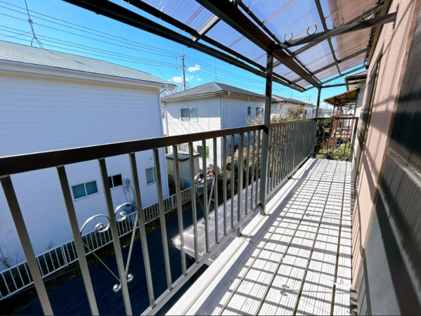 芳賀郡益子町大字塙、中古一戸建てのバルコニー画像です