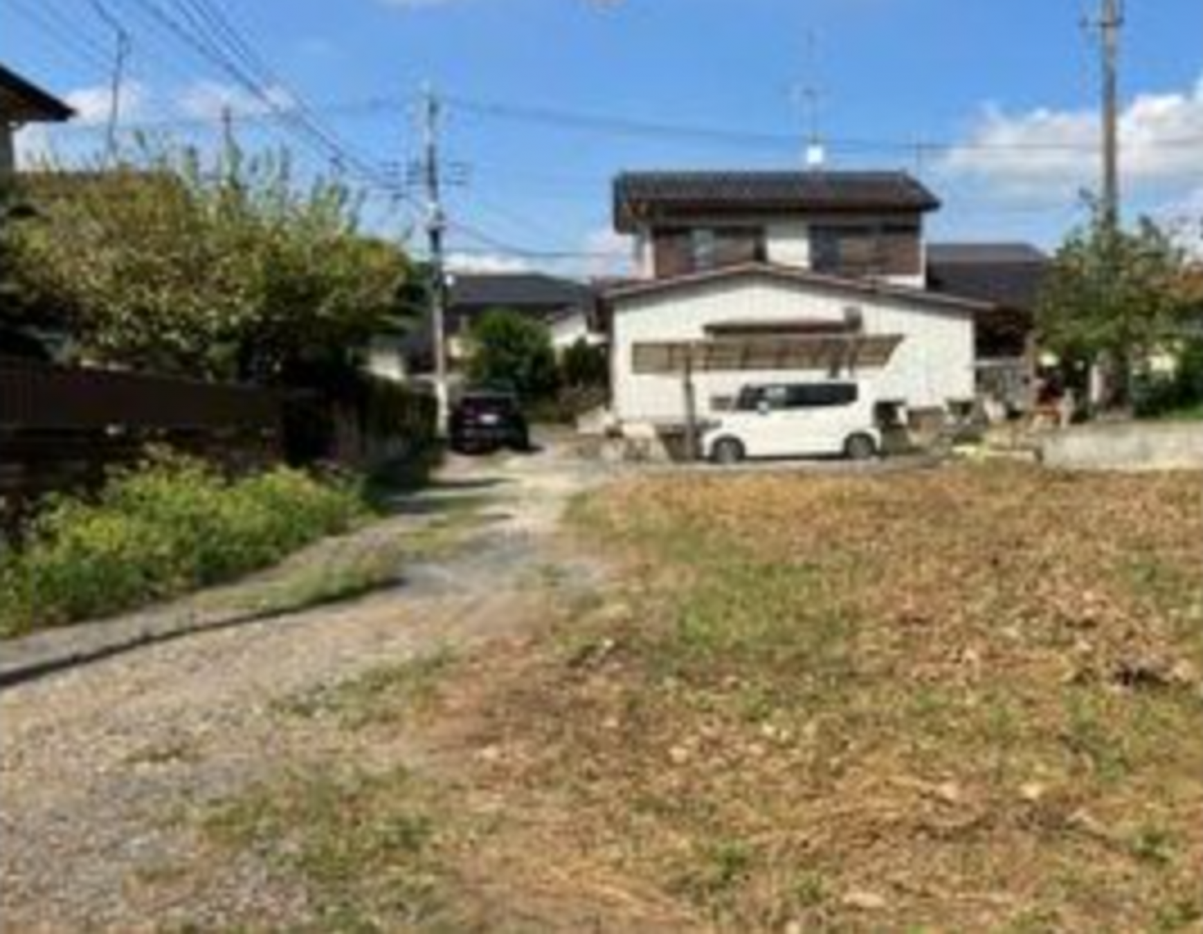 真岡市八木岡、土地の画像です