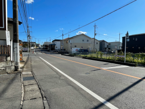 真岡市熊倉町、土地の画像です