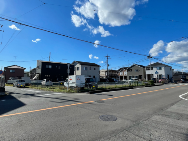 真岡市熊倉町、土地の画像です