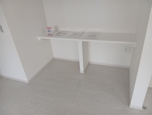 真岡市熊倉町、新築一戸建ての居間画像です