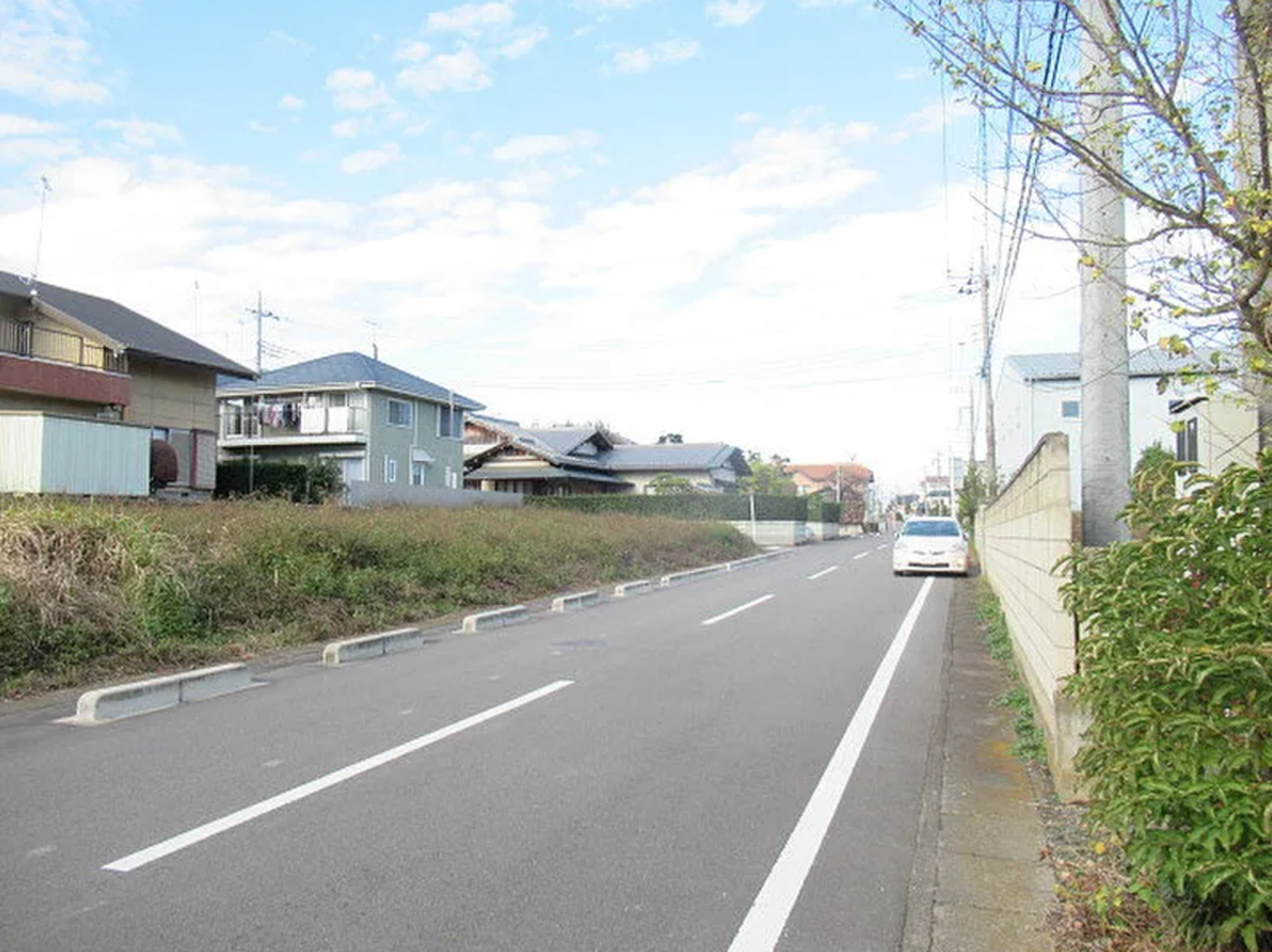 真岡市久下田西、土地の画像です