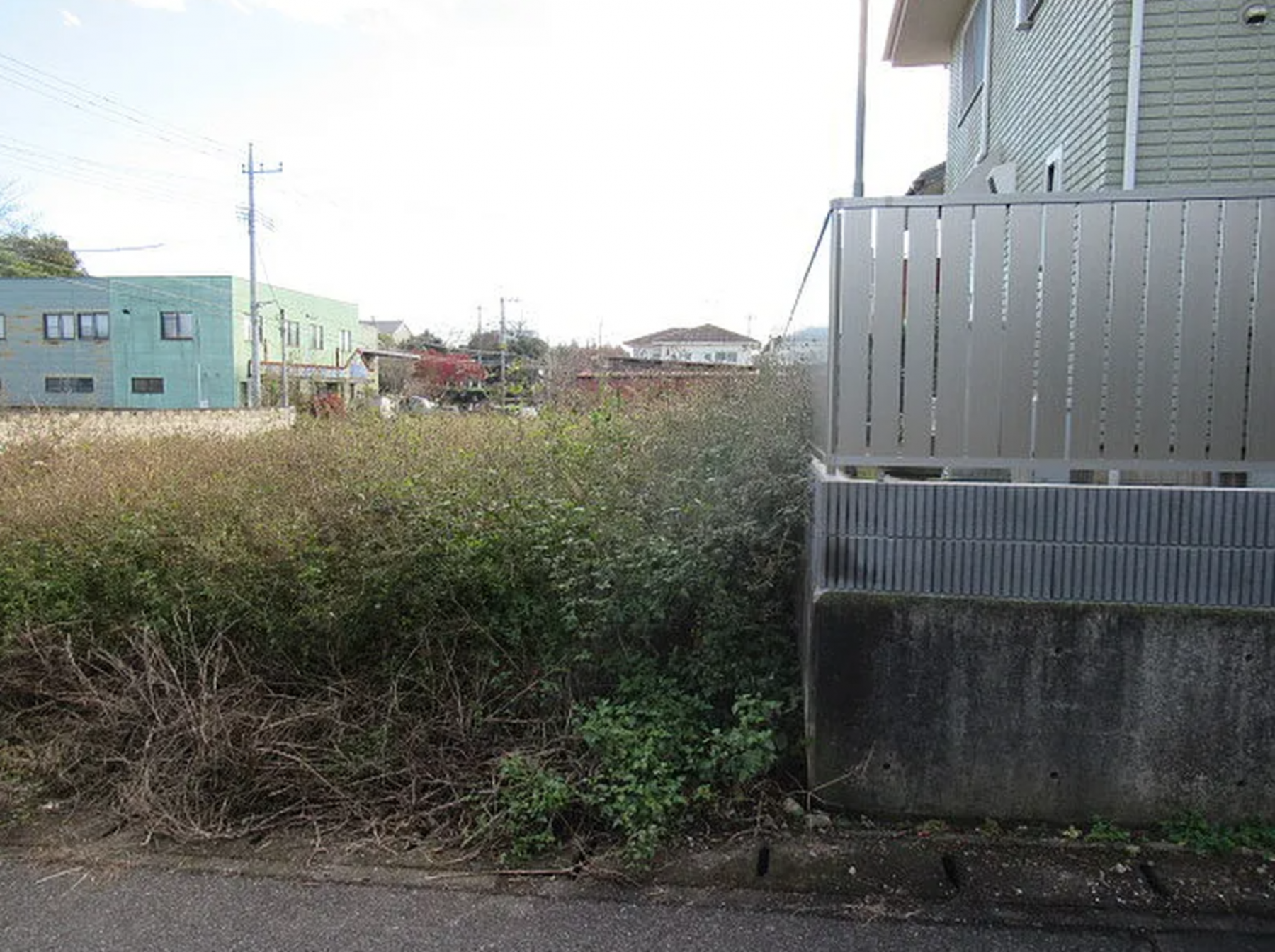 真岡市久下田西、土地の画像です