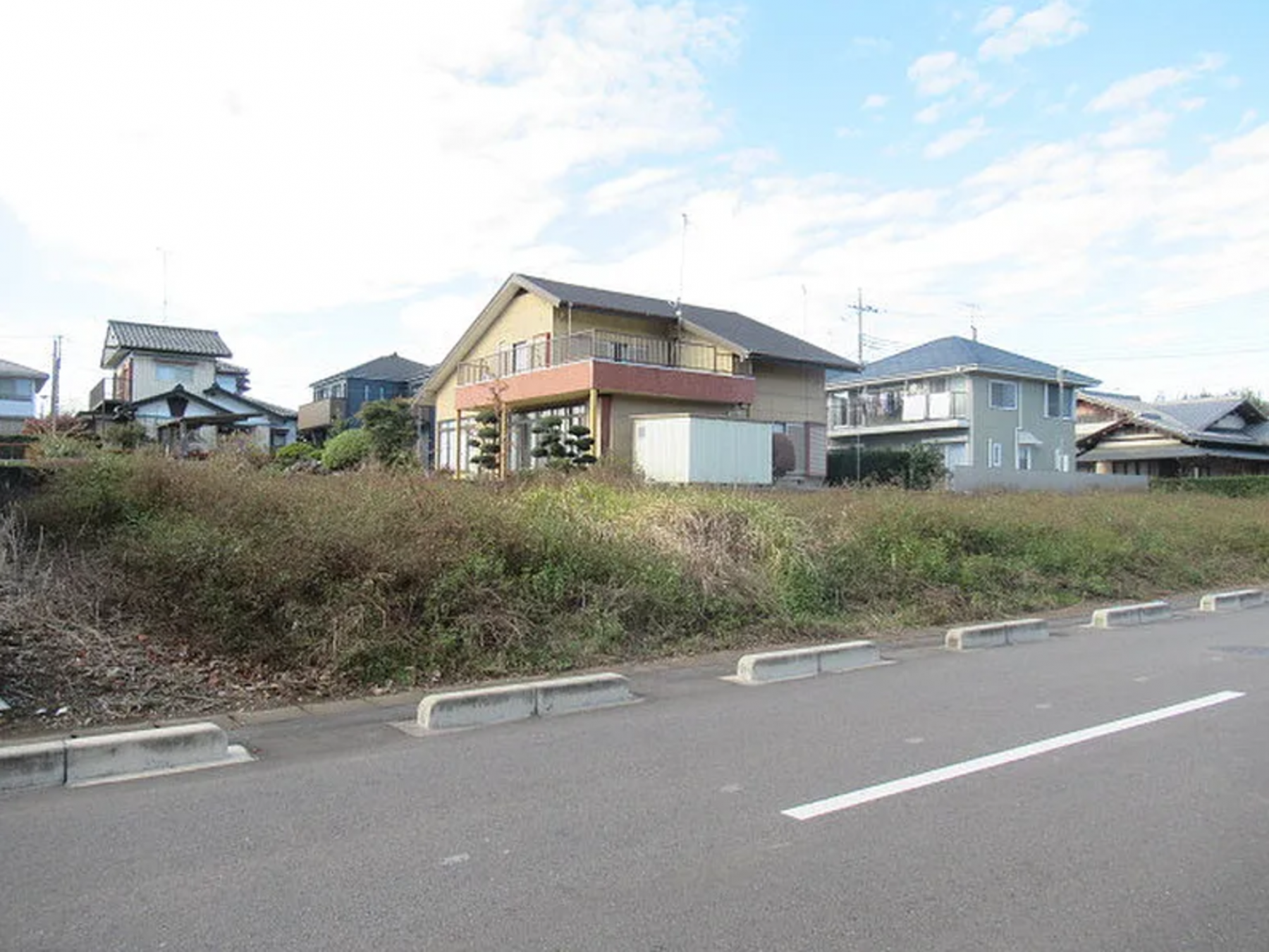 真岡市久下田西、土地の画像です
