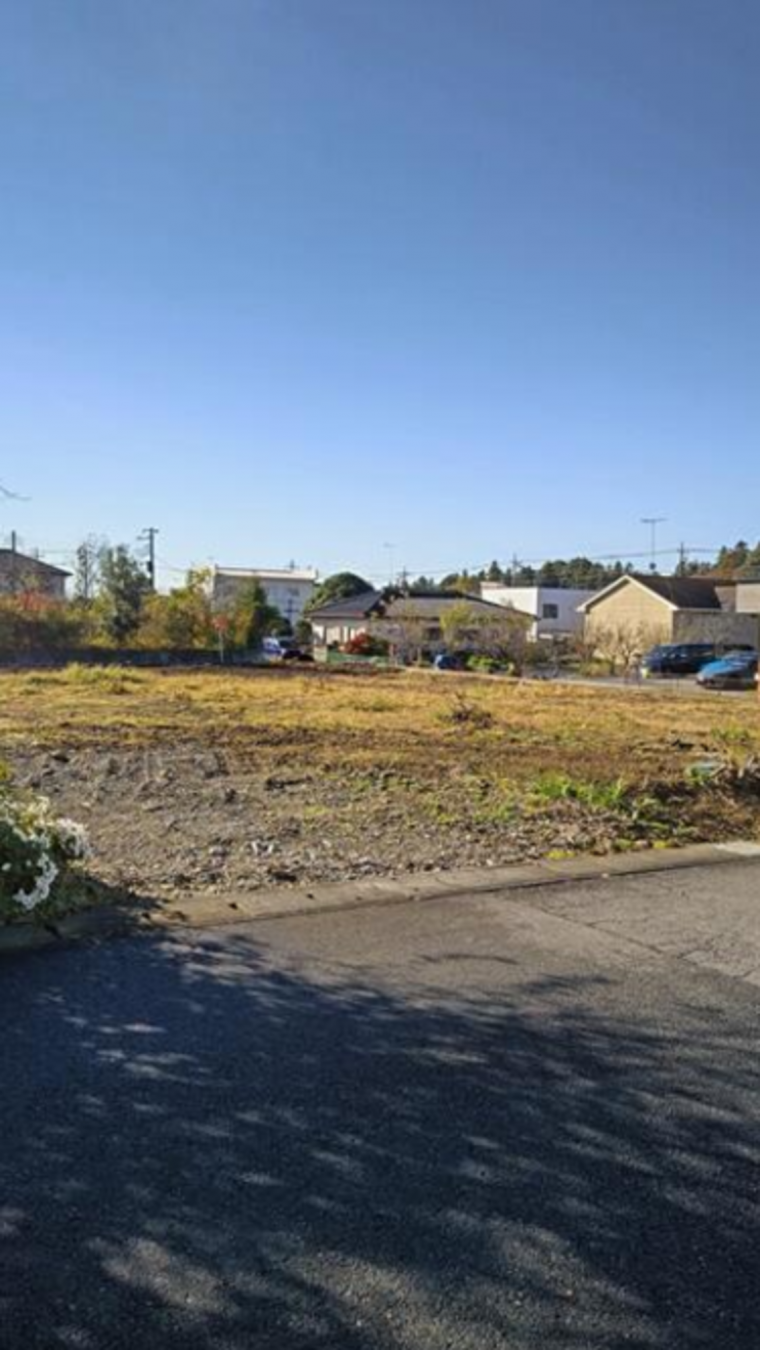 真岡市さくら、土地の画像です