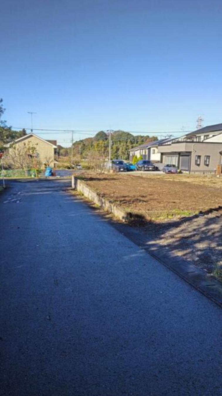 真岡市さくら、土地の画像です