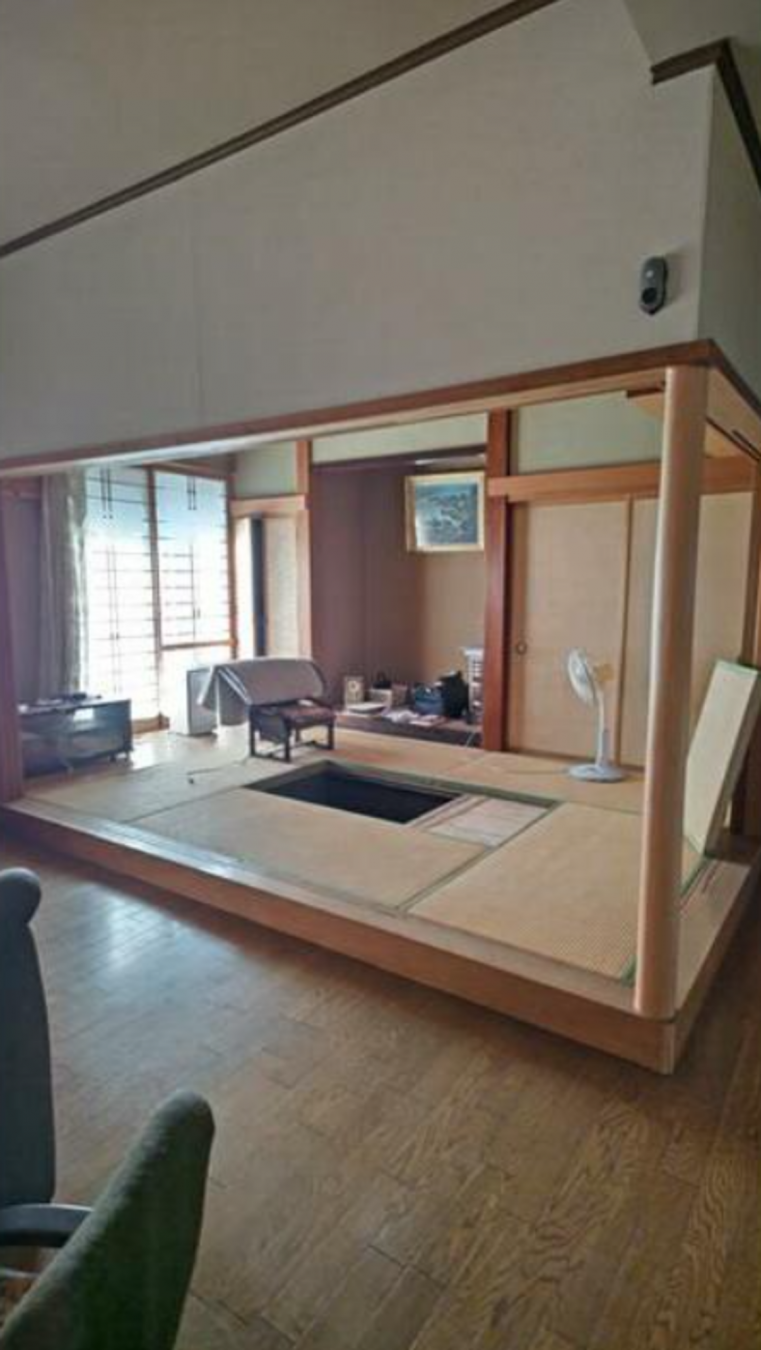 真岡市久下田西、中古一戸建ての居間画像です