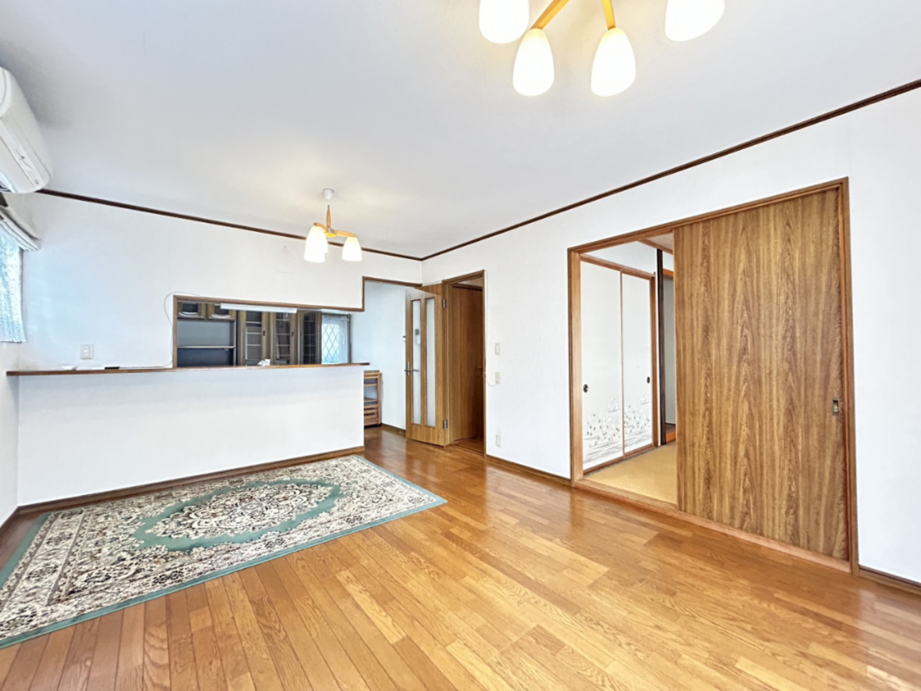 芳賀郡市貝町大字市塙、中古一戸建ての居間画像です