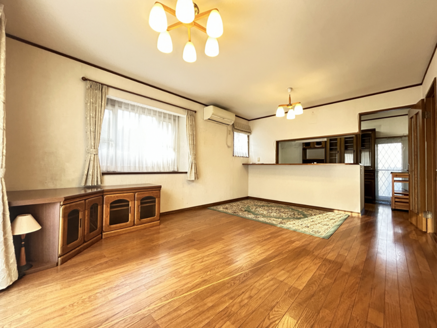 芳賀郡市貝町大字市塙、中古一戸建ての居間画像です