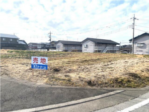 真岡市上高間木、土地の画像です