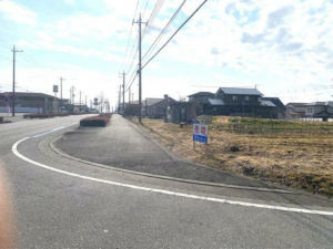 真岡市上高間木、土地の画像です