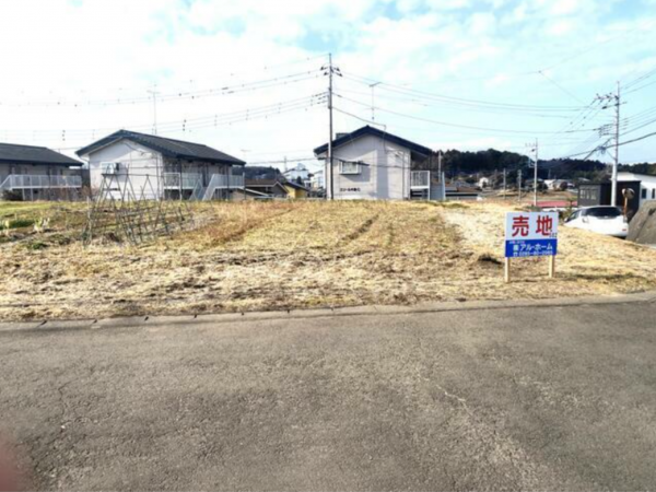 真岡市上高間木、土地の画像です