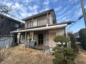 真岡市高勢町、中古一戸建ての外観画像です