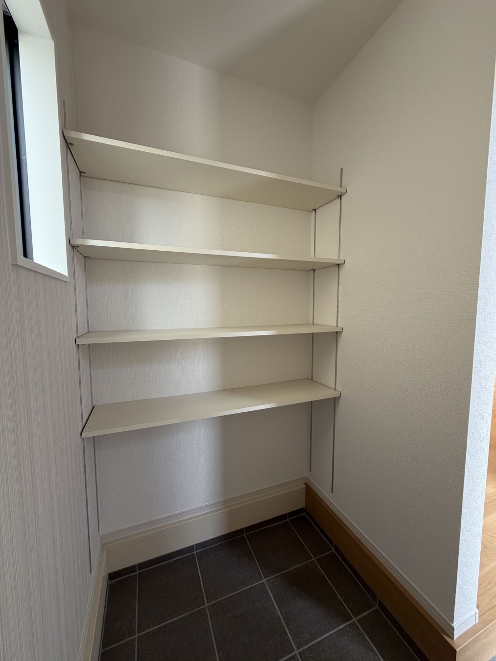 真岡市下高間木、新築一戸建ての収納画像です