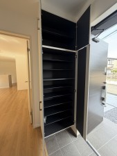 真岡市下高間木、新築一戸建ての収納画像です