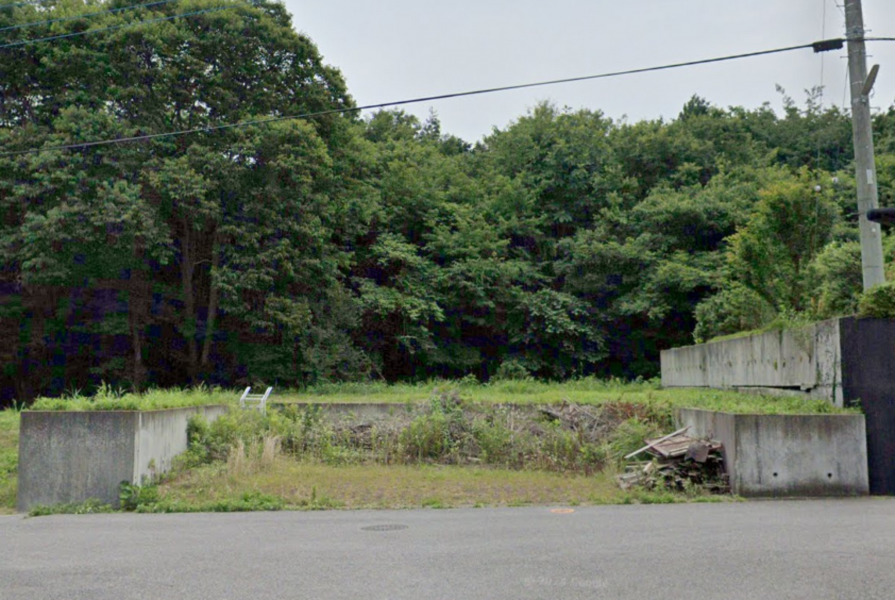 芳賀郡益子町大字塙、土地の画像です