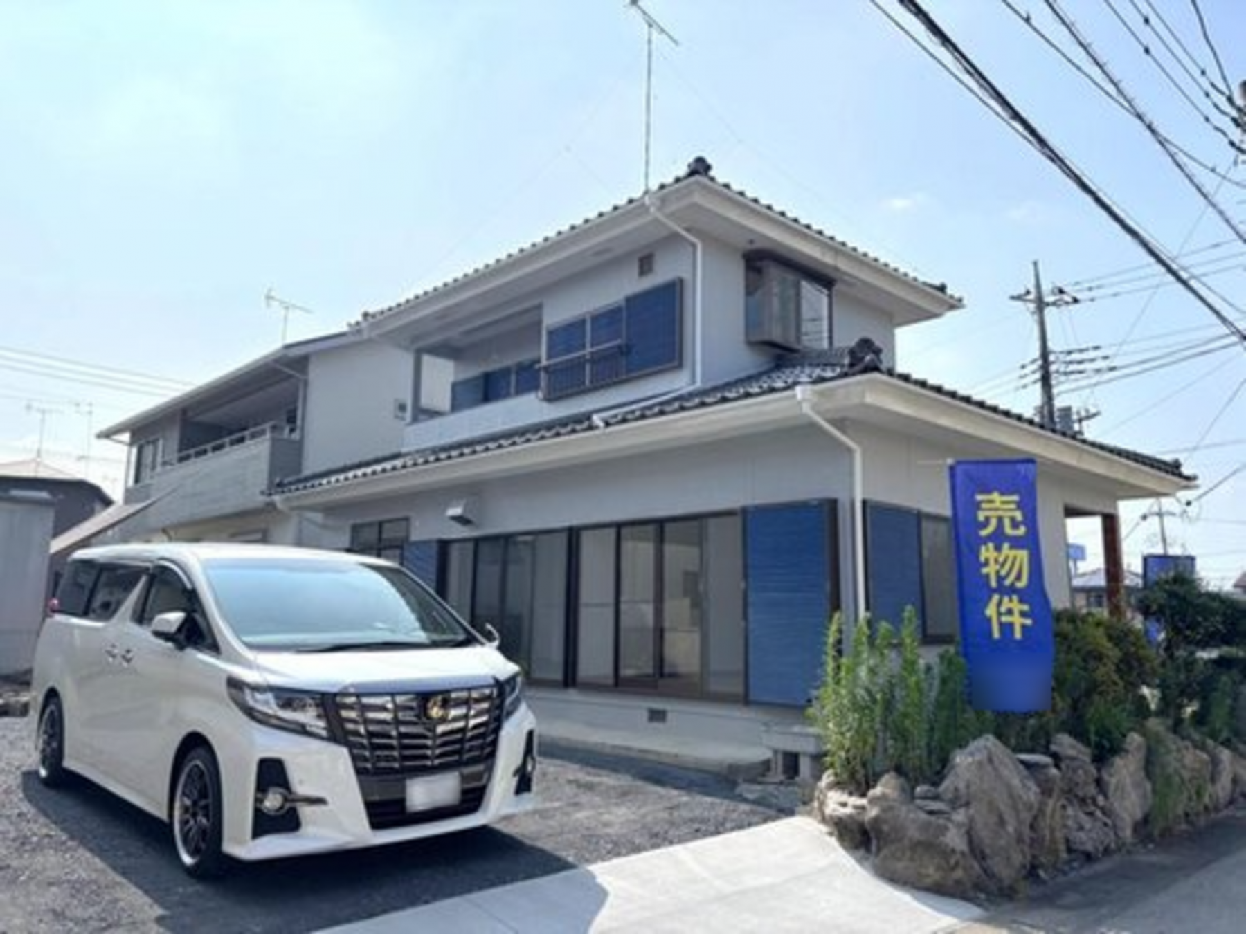 真岡市長田、中古一戸建ての外観画像です