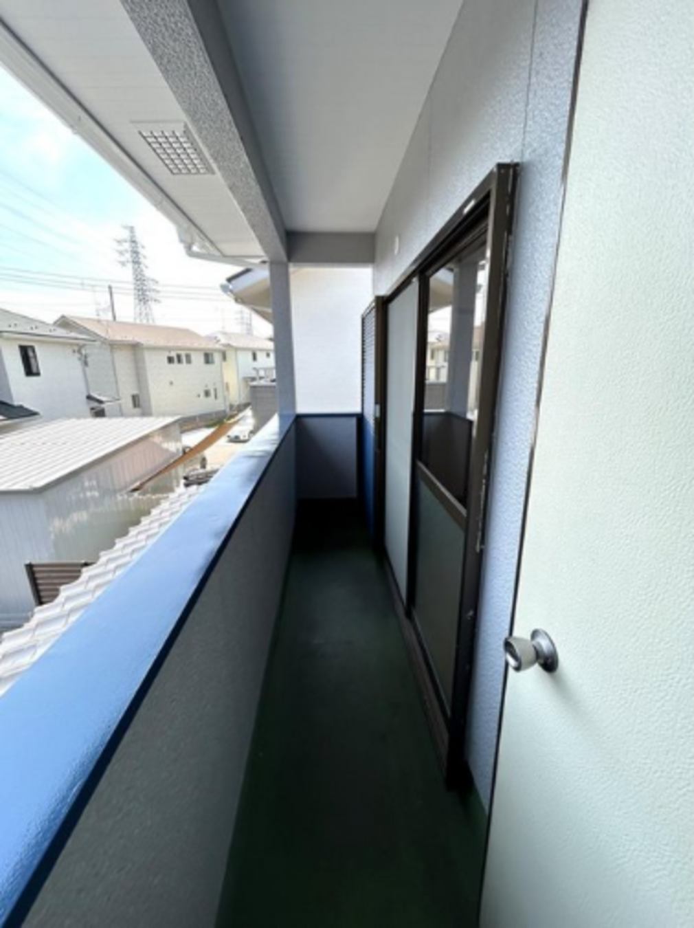 真岡市長田、中古一戸建てのバルコニー画像です