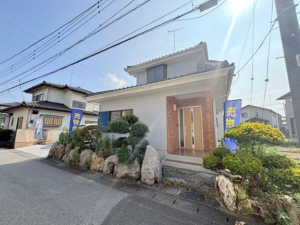 真岡市長田、中古一戸建ての外観画像です