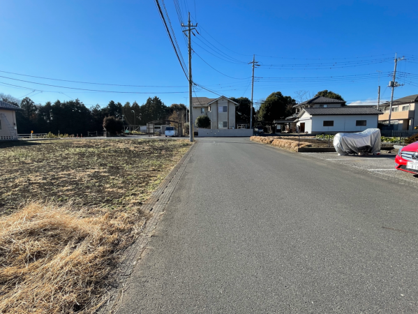 真岡市亀山、土地の画像です