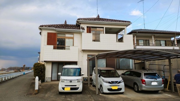 真岡市高勢町、中古一戸建ての外観画像です