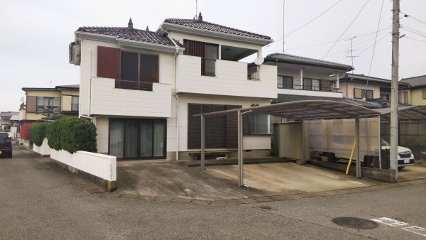 真岡市高勢町、中古一戸建ての外観画像です