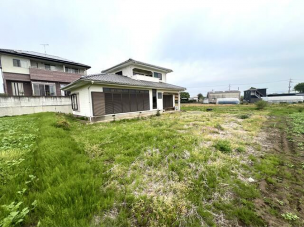 真岡市西郷、土地の画像です
