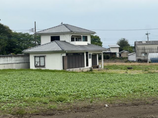 真岡市西郷、土地の画像です