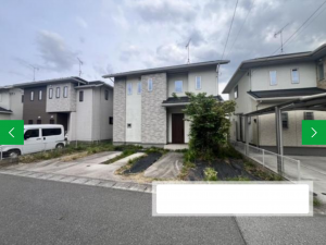 真岡市上大沼、中古一戸建ての外観画像です