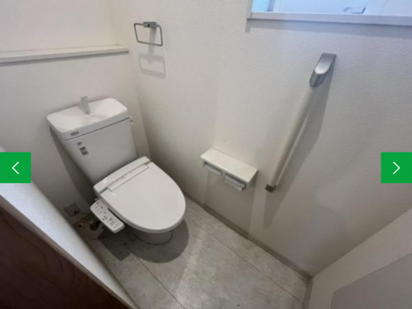 真岡市上大沼、中古一戸建てのトイレ画像です