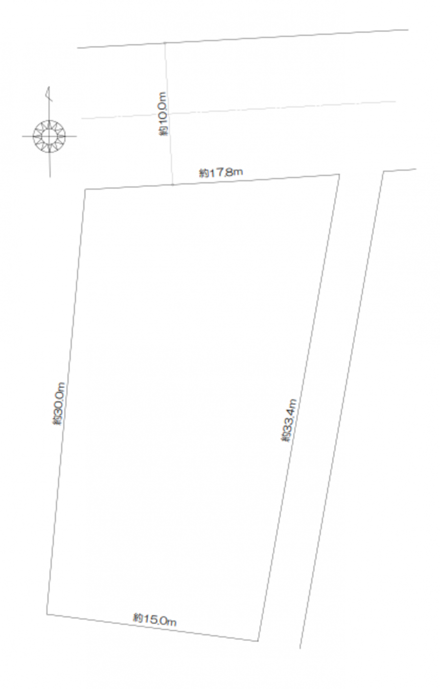 芳賀郡芳賀町大字下延生、土地の間取り画像です
