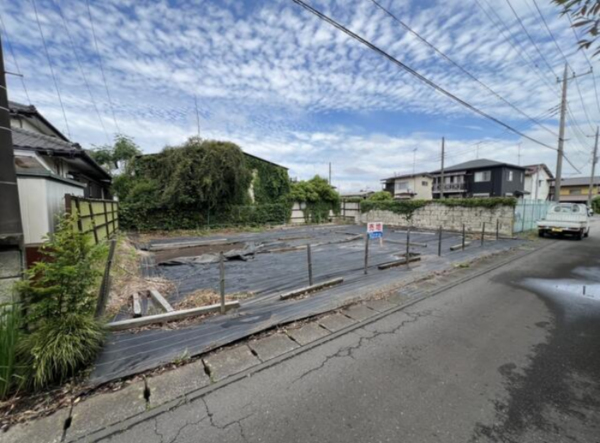 真岡市勝瓜、土地の画像です
