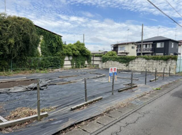 真岡市勝瓜、土地の画像です