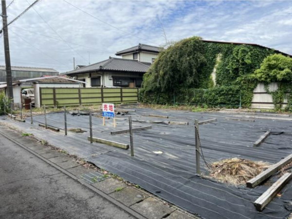 真岡市勝瓜、土地の画像です