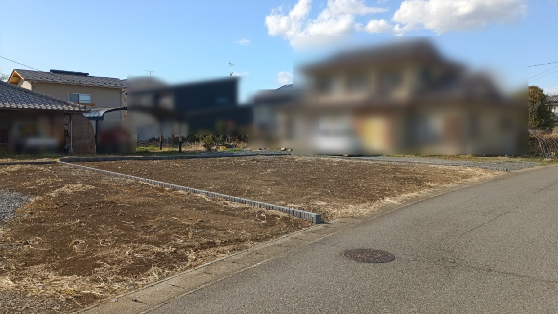 真岡市さくら、土地の画像です