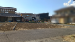 真岡市さくら、土地の画像です