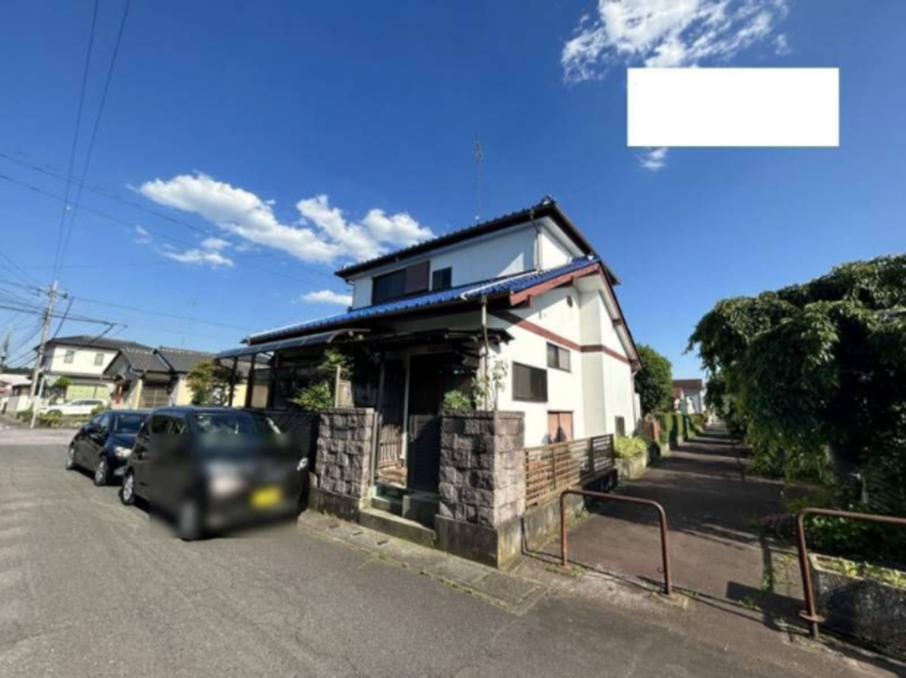 真岡市荒町、中古一戸建ての外観画像です